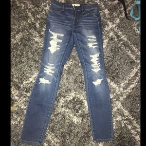 Ripped Skinny Jeans from PacSun